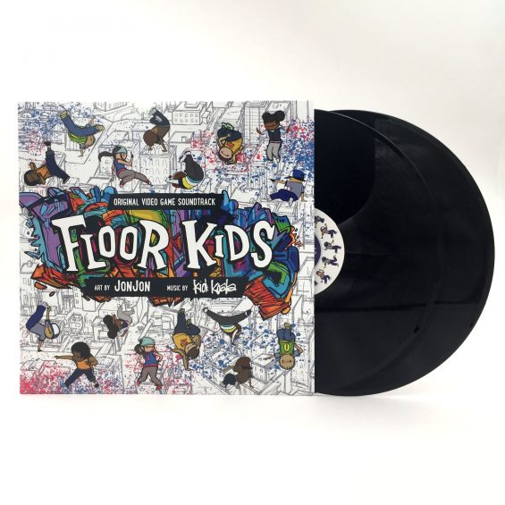 FLOOR KIDS: Award-winning Video Game Soundtrack. 42 Original tracks by Kid Koala (Gatefold Vinyl 2LP) - Image 5