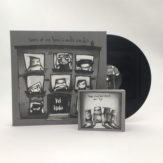 Some Of My Best Friends Are DJs (Vinyl LP + 50 page comic book) - Image 2