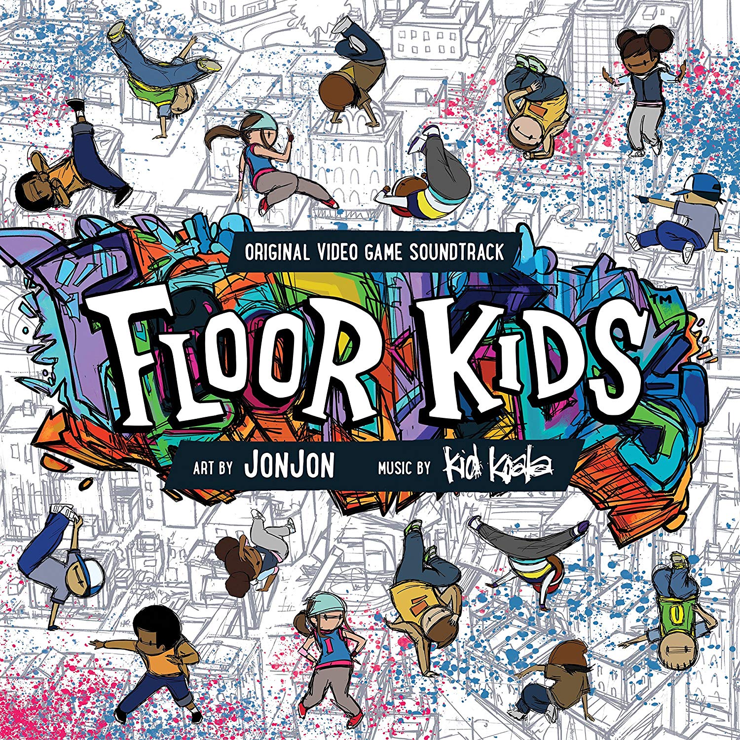 FLOOR KIDS: Award-winning Video Game Soundtrack. 42 Original tracks by Kid  Koala (Gatefold Vinyl 2LP) - Kid Koala