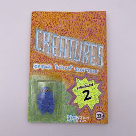 Original Sculpture: Tardigrade 2. Creatures Original "Action" Sculpture