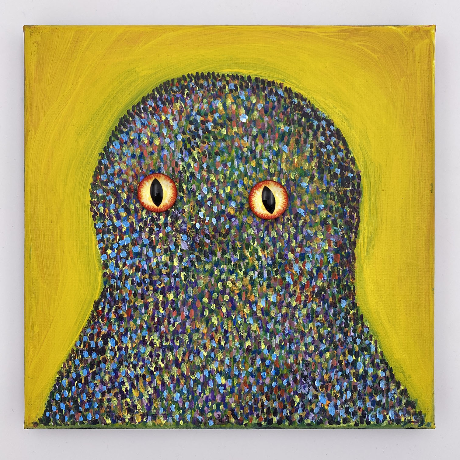 Original Painting: (Remixable) CREATURE APT 118 (8x8 canvas)