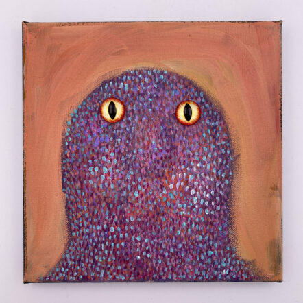 Original Painting: (Remixable) CREATURE APT 148 (8x8 canvas)