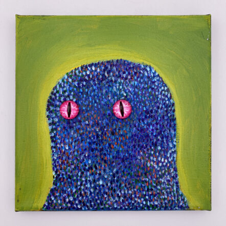 Original Painting: (Remixable) CREATURE APT 181 (8x8 canvas)