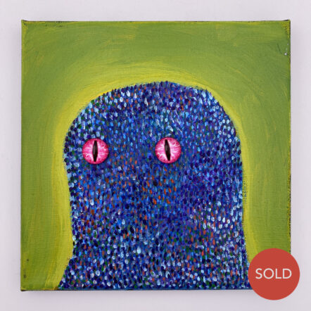 Original Painting: (Remixable) CREATURE APT 181 (8x8 canvas)