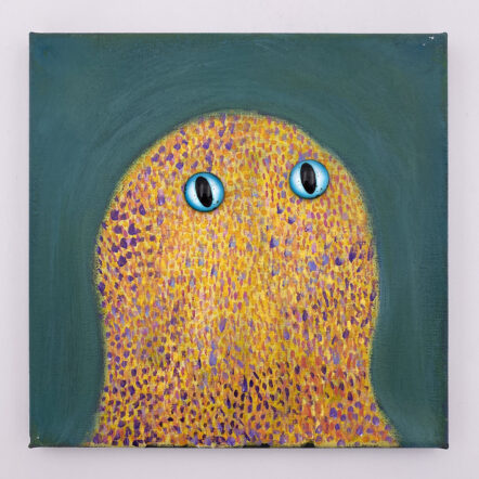 Original Painting: (Remixable) CREATURE APT 183 (8x8 canvas)