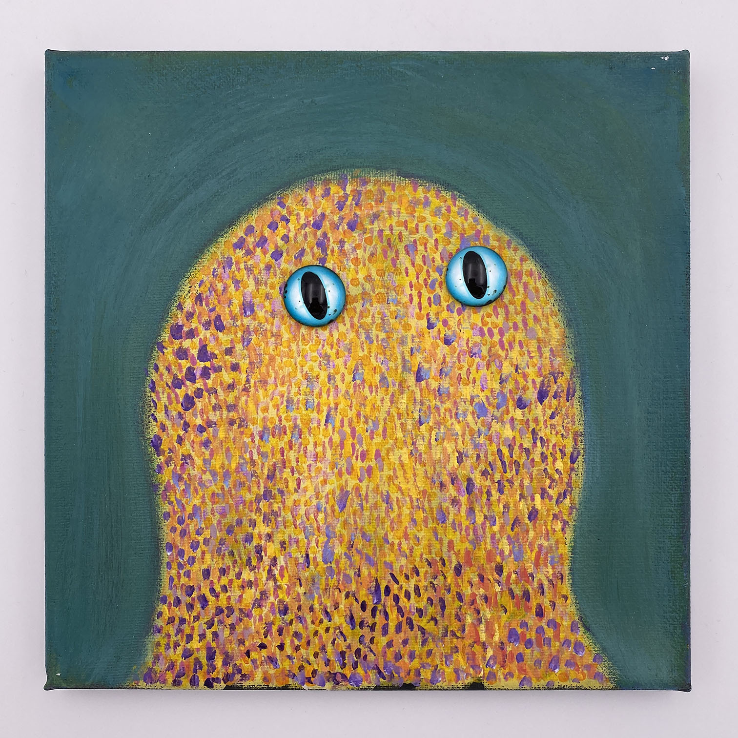 Original Painting: (Remixable) CREATURE APT 183 (8x8 canvas)
