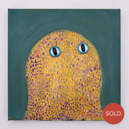 Original Painting: (Remixable) CREATURE APT 183 (8x8 canvas)