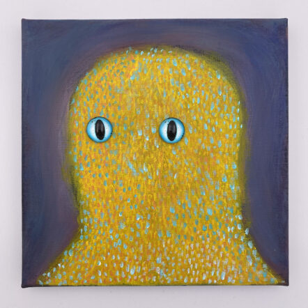 Original Painting: (Remixable) CREATURE APT 268 (8x8 canvas)