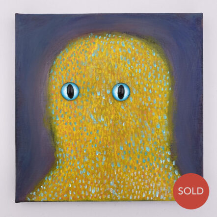 Original Painting: (Remixable) CREATURE APT 268 (8x8 canvas)