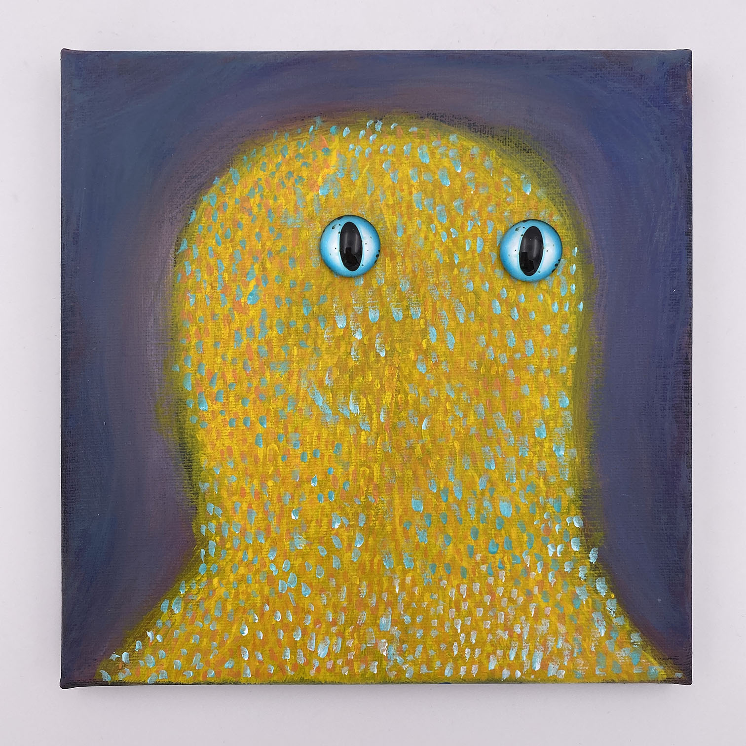 Original Painting: (Remixable) CREATURE APT 268 (8x8 canvas) - Image 3