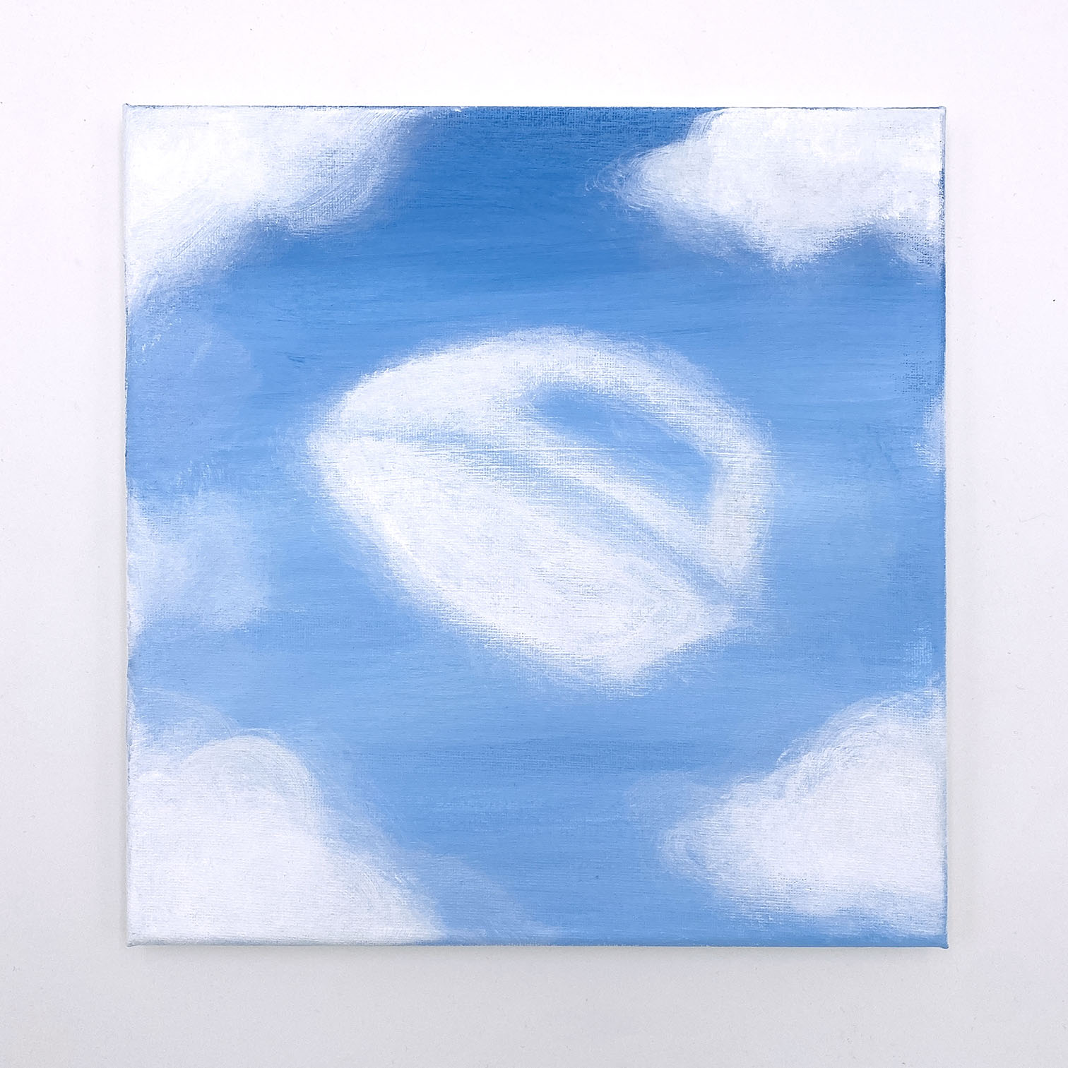 Original Painting: Cloud Study - Impressionist Iron